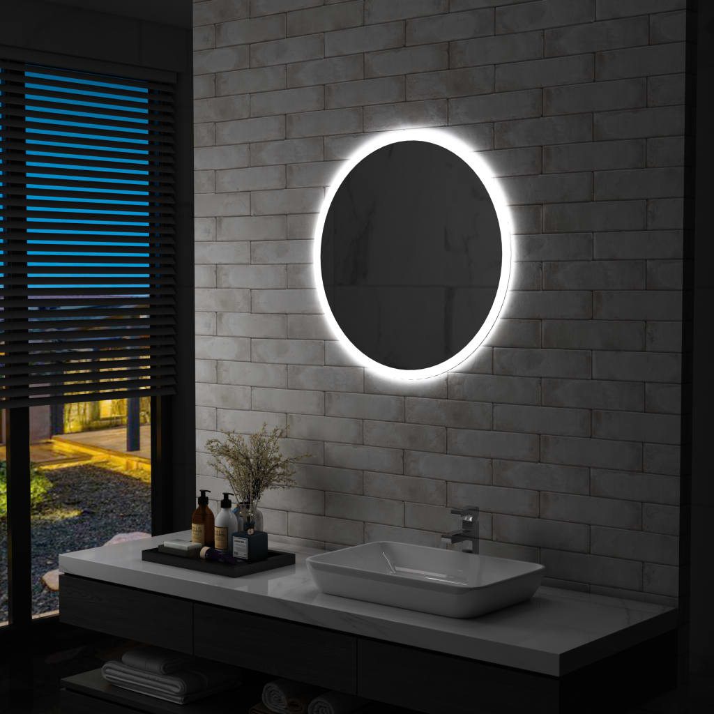 VXL8719883554075_m_en_hd_1.jpg vidaXL Kúpeľňové LED zrkadlo 70 cm – Obrázok 1