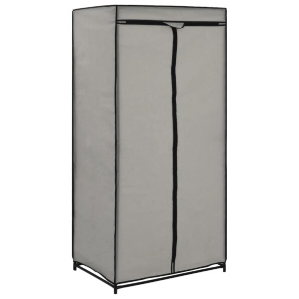 vidaXL Šatníky 2 ks sivé 75x50x160 cm – Obrázok 5