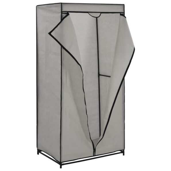 vidaXL Šatníky 2 ks sivé 75x50x160 cm – Obrázok 6