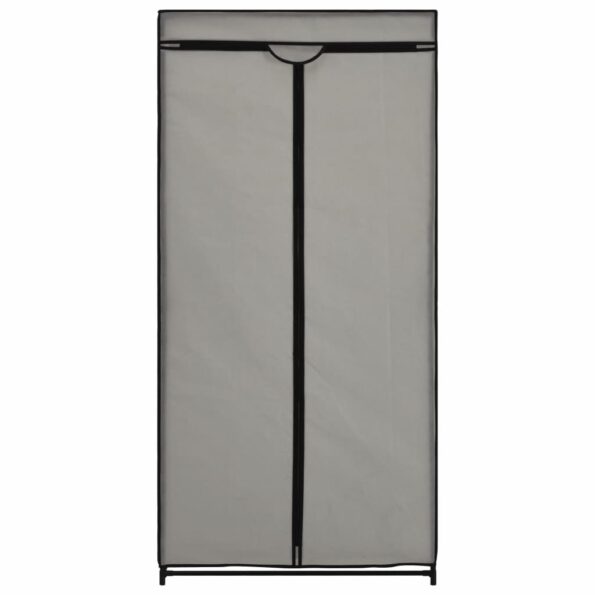vidaXL Šatníky 2 ks sivé 75x50x160 cm – Obrázok 7