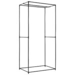 vidaXL Šatníky 2 ks sivé 75x50x160 cm – Obrázok 8