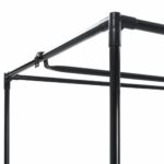 vidaXL Šatníky 2 ks sivé 75x50x160 cm – Obrázok 9