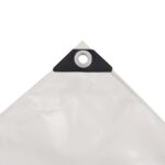 vidaXL Celta 650 g/m², 3,5x5 m, biela – Obrázok 3