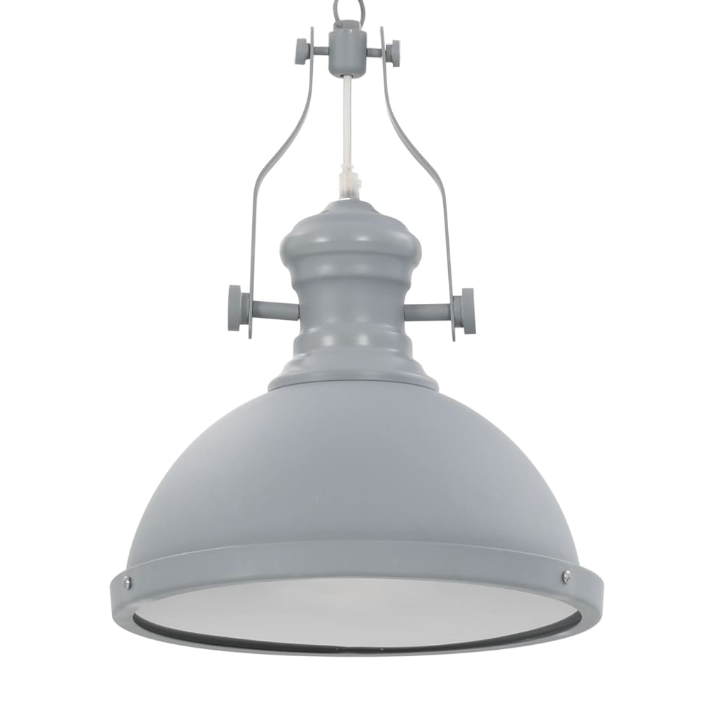 VXL8719883573489_a_en_hd_1.jpg vidaXL Stropná lampa sivá okrúhla E27 – Obrázok 1