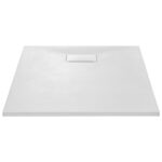 vidaXL Sprchová vanička, SMC, biela 100x80 cm – Obrázok 4