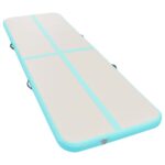 vidaXL Nafukovacia žinenka s pumpou 300x100x10 cm PVC zelená – Obrázok 3