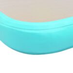vidaXL Nafukovacia žinenka s pumpou 300x100x10 cm PVC zelená – Obrázok 10
