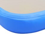 vidaXL Nafukovacia žinenka s pumpou 400x100x10 cm PVC modrá – Obrázok 11