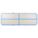 vidaXL Nafukovacia žinenka s pumpou 400x100x10 cm PVC modrá – Obrázok 6