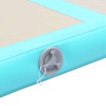 vidaXL Nafukovacia žinenka s pumpou 600x100x10 cm PVC zelená – Obrázok 9