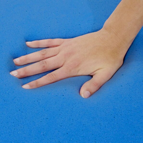 vidaXL Vrchný matrac 80x200 cm, pamäťová pena Visco 6 cm – Obrázok 4