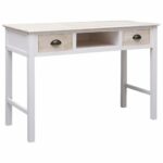 vidaXL Konzolový stolík 110x45x76 cm drevený