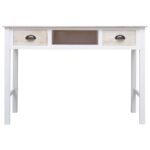 vidaXL Konzolový stolík 110x45x76 cm drevený – Obrázok 4