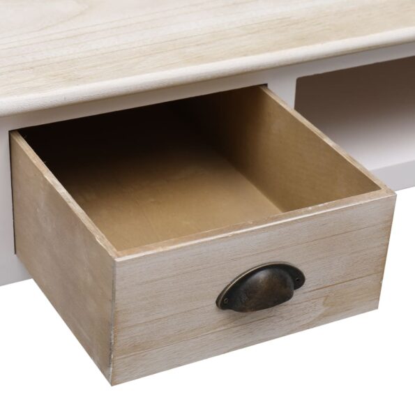 vidaXL Konzolový stolík 110x45x76 cm drevený – Obrázok 6