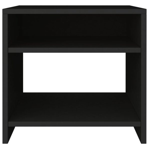 vidaXL Nočné stolíky 2 ks, čierne 40x30x40 cm, kompozitné drevo – Obrázok 5