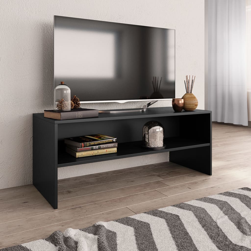 VXL8719883672076_m_en_hd_1.jpg vidaXL TV skrinka, čierna 100x40x40 cm, kompozitné drevo – Obrázok 1