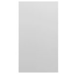 vidaXL Knižnica/komoda, biela 50x25x80 cm, kompozitné drevo – Obrázok 10