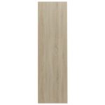 vidaXL Knižnica, dub sonoma 97,5x29,5x100 cm, kompozitné drevo – Obrázok 5