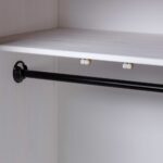 vidaXL Šatník, biely 80x50x171,5 cm, masívna borovica rad Panama – Obrázok 2