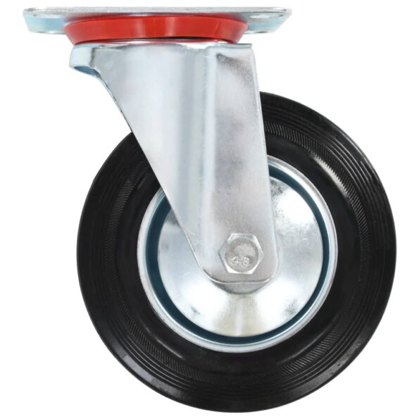 vidaXL Otočné kolieska 8 ks 160 mm – Obrázok 4