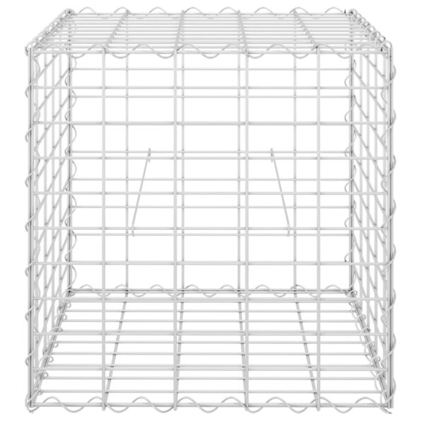vidaXL Gabiónový vyvýšený záhon kocka 50x50x50 cm oceľový drôt – Obrázok 3