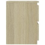 vidaXL Nočné stolíky 2 ks, dub sonoma 30x30x40 cm, kompozitné drevo – Obrázok 6