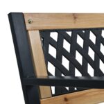 vidaXL Záhradná lavička 120 cm drevo – Obrázok 5
