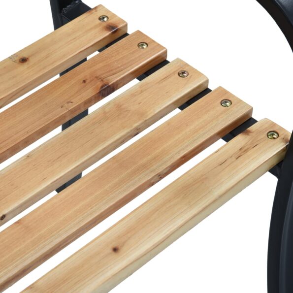 vidaXL Záhradná lavička 120 cm drevo – Obrázok 7