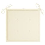 vidaXL Podložky na záhradné stoličky 2 ks 50x50x4 cm, oxfordská látka – Obrázok 6