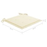 vidaXL Podložky na záhradné stoličky 2 ks 50x50x4 cm, oxfordská látka – Obrázok 8
