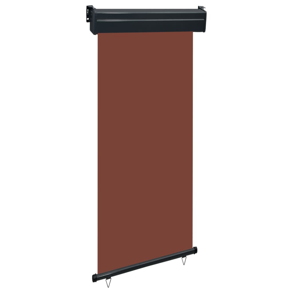 VXL8719883766546_a_en_hd_1.jpg vidaXL Bočná markíza na balkón 100x250 cm, hnedá – Obrázok 1