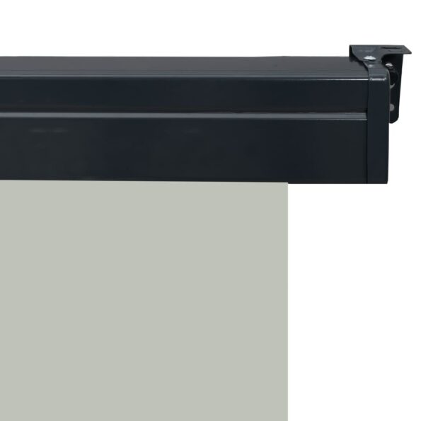 vidaXL Bočná markíza na balkón 170x250 cm sivá – Obrázok 7