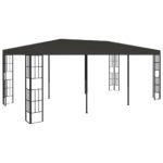 vidaXL Altánok antracitový 3x6 m