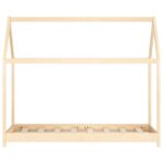 vidaXL Detský posteľný rám 70x140 cm borovicový masív – Obrázok 4