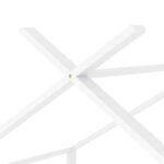 vidaXL Detský posteľný rám biely 70x140 cm borovicový masív – Obrázok 8