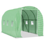 vidaXL Skleník 6,86 m² 3,43x2x2 cm – Obrázok 2