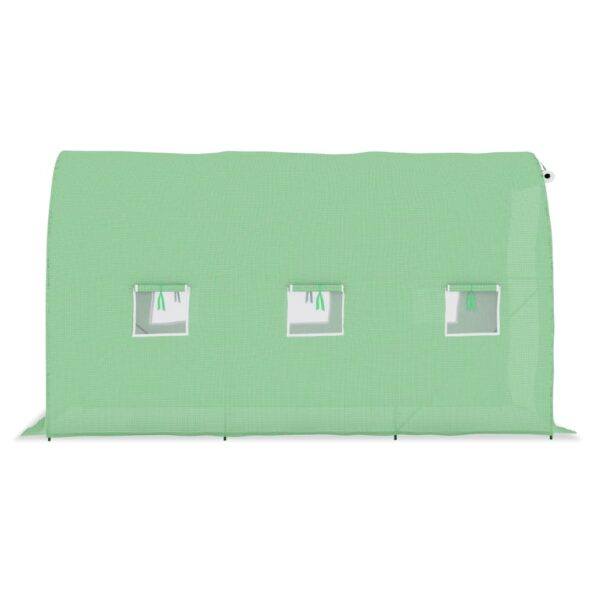 vidaXL Skleník 6,86 m² 3,43x2x2 cm – Obrázok 7