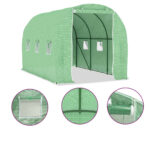vidaXL Skleník 6,86 m² 3,43x2x2 cm – Obrázok 8