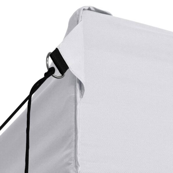 vidaXL Profesionálny skladací párty stan+4 steny 3x6 m, oceľ, biely – Obrázok 6