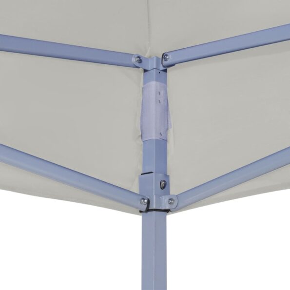 vidaXL Profesionálny skladací párty stan 2x2 m, oceľ, krémový – Obrázok 3