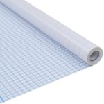 vidaXL Okenná fólia matná dizajn s pruhmi 0,9x50 m PVC – Obrázok 2