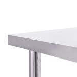 vidaXL Kuchynský pracovný stôl 80x60x85 cm, nehrdzavejúca oceľ – Obrázok 6