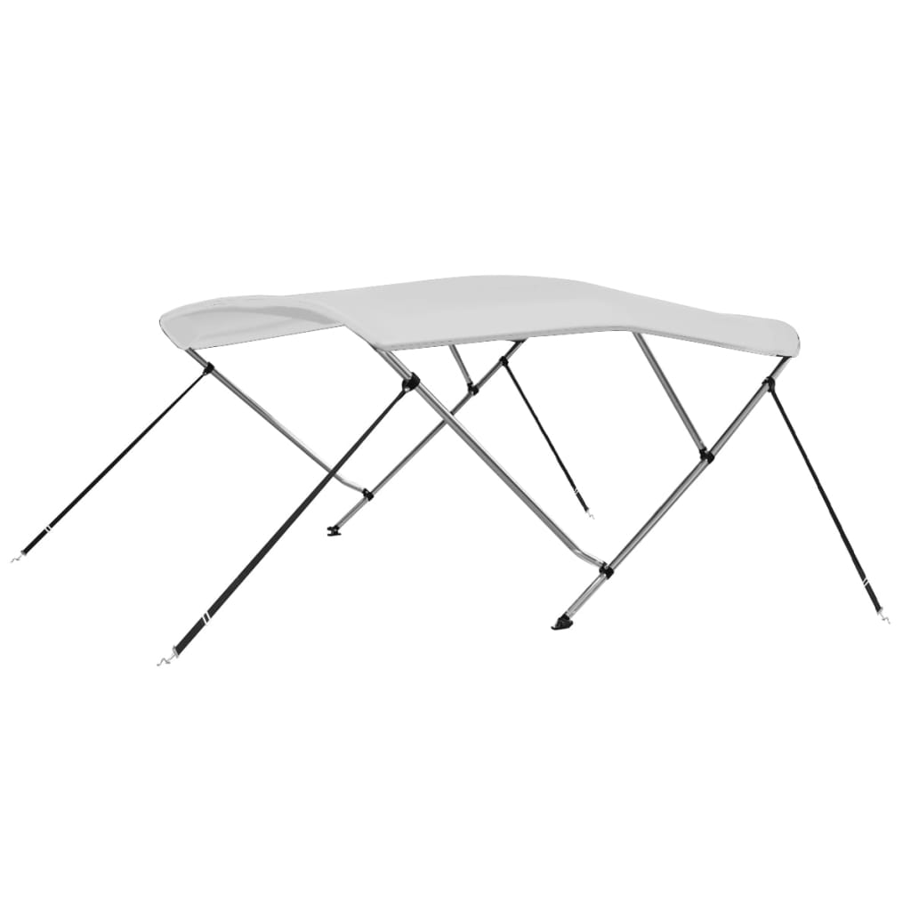 VXL8719883830148_a_en_hd_1.jpg vidaXL Strieška Bimini s 3 oblúkmi, biela 183x180x137 cm – Obrázok 1
