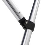 vidaXL Strieška Bimini s 3 oblúkmi, biela 183x180x137 cm – Obrázok 11