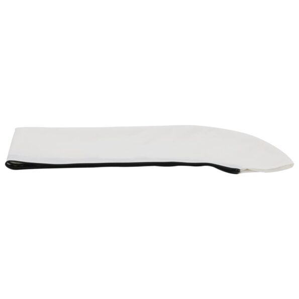 vidaXL Strieška Bimini s 3 oblúkmi, biela 183x180x137 cm – Obrázok 9
