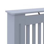 vidaXL Kryt na radiátor antracitový 152x19x81,5 cm MDF – Obrázok 6
