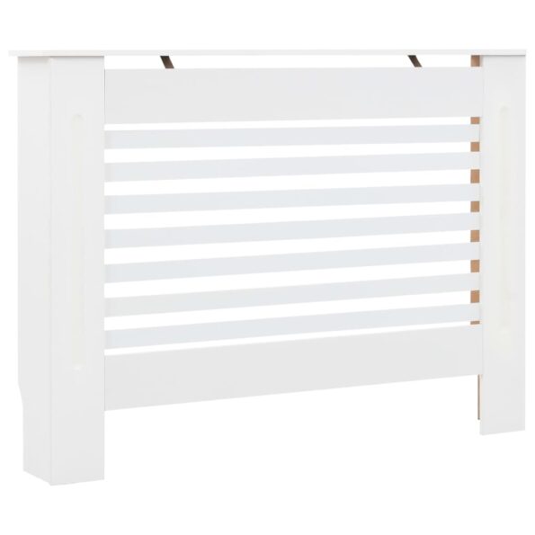 vidaXL Kryty na radiátor 2 ks biele 112x19x81,5 cm MDF – Obrázok 3