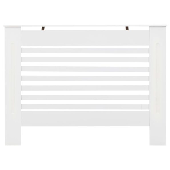 vidaXL Kryty na radiátor 2 ks biele 112x19x81,5 cm MDF – Obrázok 4