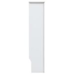 vidaXL Kryty na radiátor 2 ks biele 112x19x81,5 cm MDF – Obrázok 5