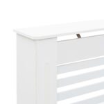 vidaXL Kryty na radiátor 2 ks biele 112x19x81,5 cm MDF – Obrázok 6